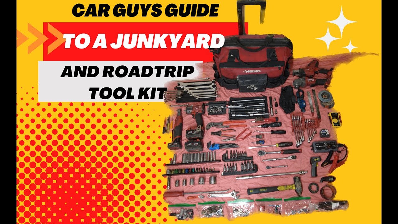 Car Guys Ultimate Junkyard and Road Trip Tool Kit