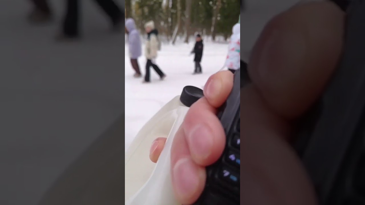 Zastone M7. Работа через спутники в зимнем лесу.