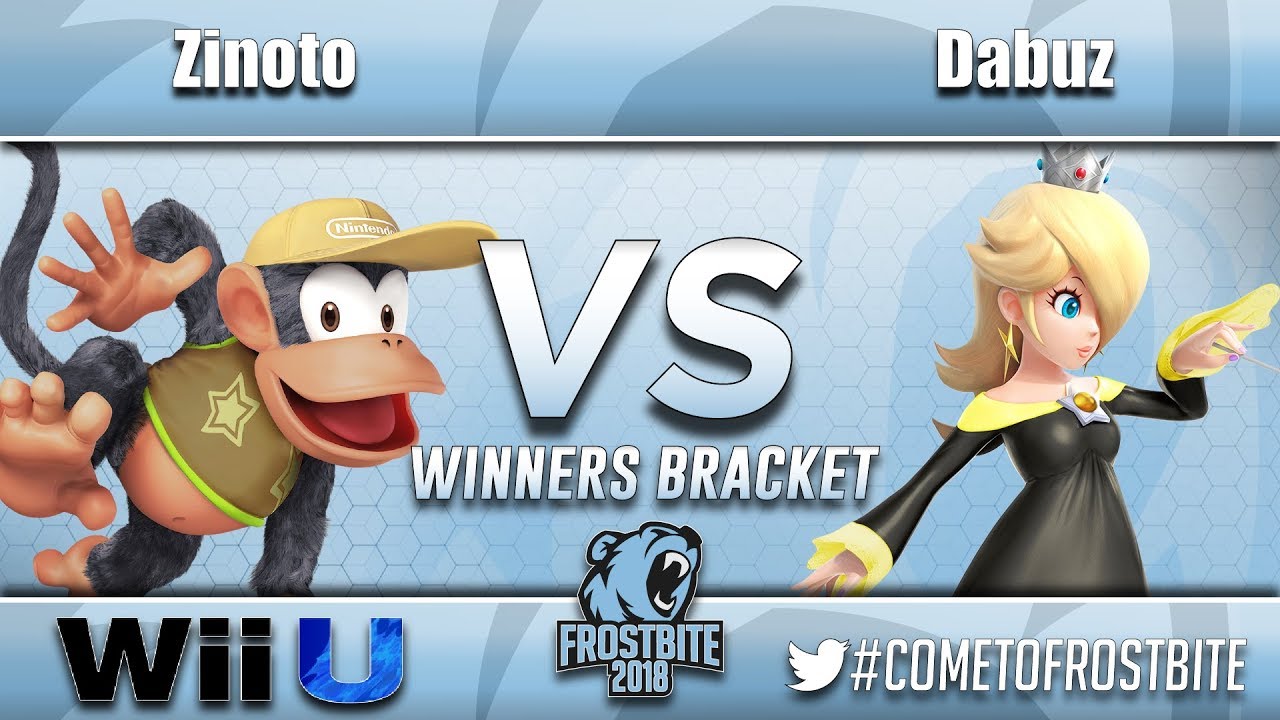 games people play EG | Zinoto (Diddy Kong) vs. Dabuz (Rosalina and Luma) - Wii U Top 48 - Frostbite 2018