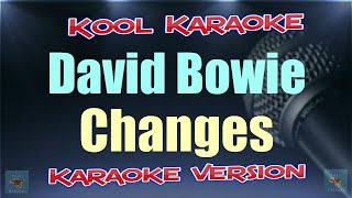 David Bowie - Changes (Karaoke version) VT