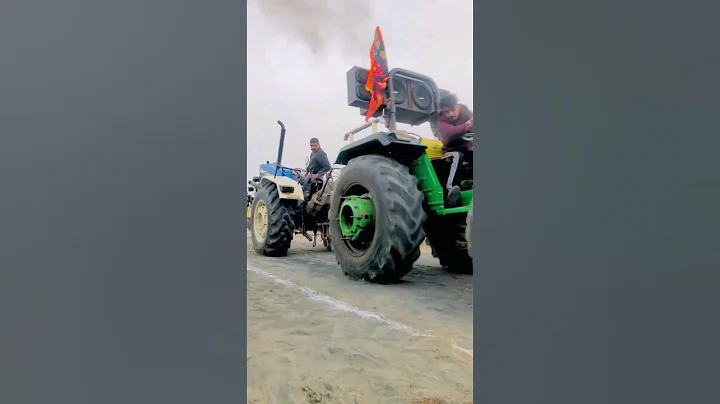 jhondeere  tochan king vs New Holland 3630 tractor  tochan sisauli  tochan tournament #shorts