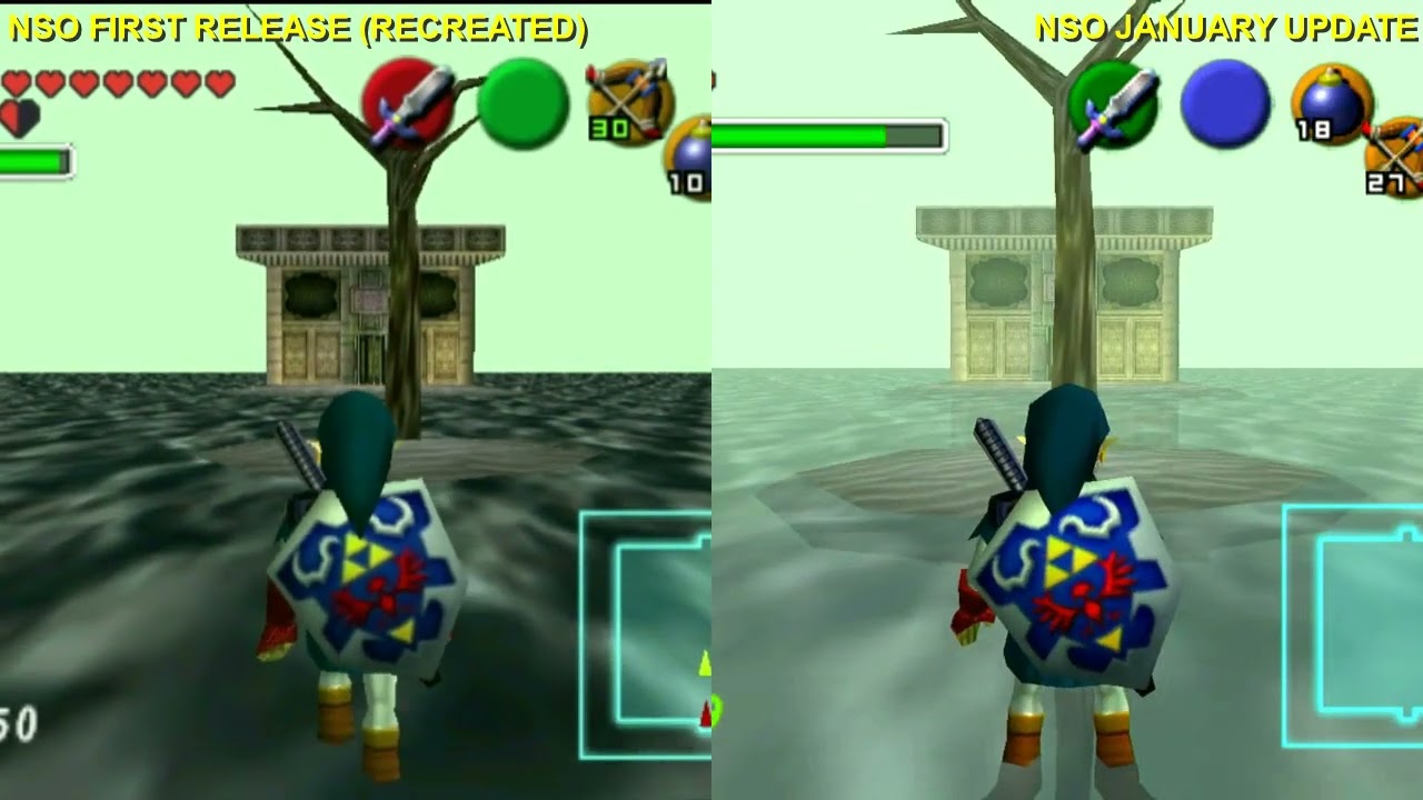 Nintendo Switch Online patch fixes Zelda: Ocarina of Time fog