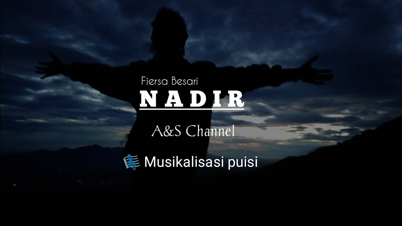 Puisi Nadir Fiersa Besari - 1001 Kumpulan Puisi Terbaik