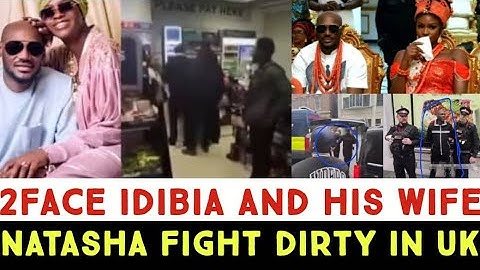 POLICE ARREST 2FACE IDIBIA IN UK OVER NEW WIFE NATASHA  VIOLENCE STATUS.