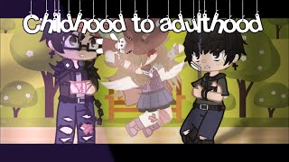[]Childhood to Adulthood[] ^fnaf^ •past & future aftons kids•