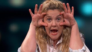 Drew Barrymore Jokes Daughter Olive Looks Like ET Resimi