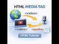 HTML Media Tag Tutorial for Beginners | Video &amp; Audio Tag Explained in Marathi
