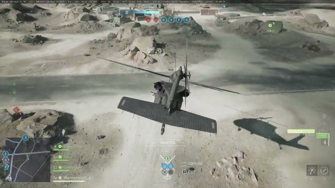 Battlefield 6 PS5 PRO BLACK HAWK HELICOPTER RUN