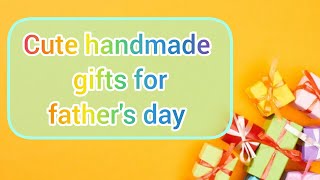 Handmade fathers day gift idea from white paper||Easy diy gift for fathers day||Card making