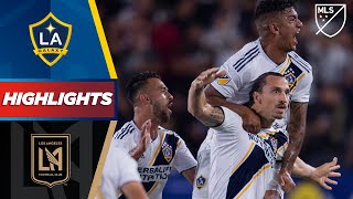 LA Galaxy 3-2 LAFC | Zlatan Hat Trick \& Vela Scores! | HIGHLIGHTS