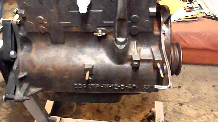 Jeep Willys CJ3B restoration - walk arround of cleaned engine