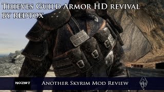 Another Skyrim Mod Review - Thieves Guild Armor HD revival by redtox