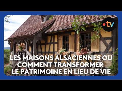 Alsatian half-timbered houses: transforming heritage into homes