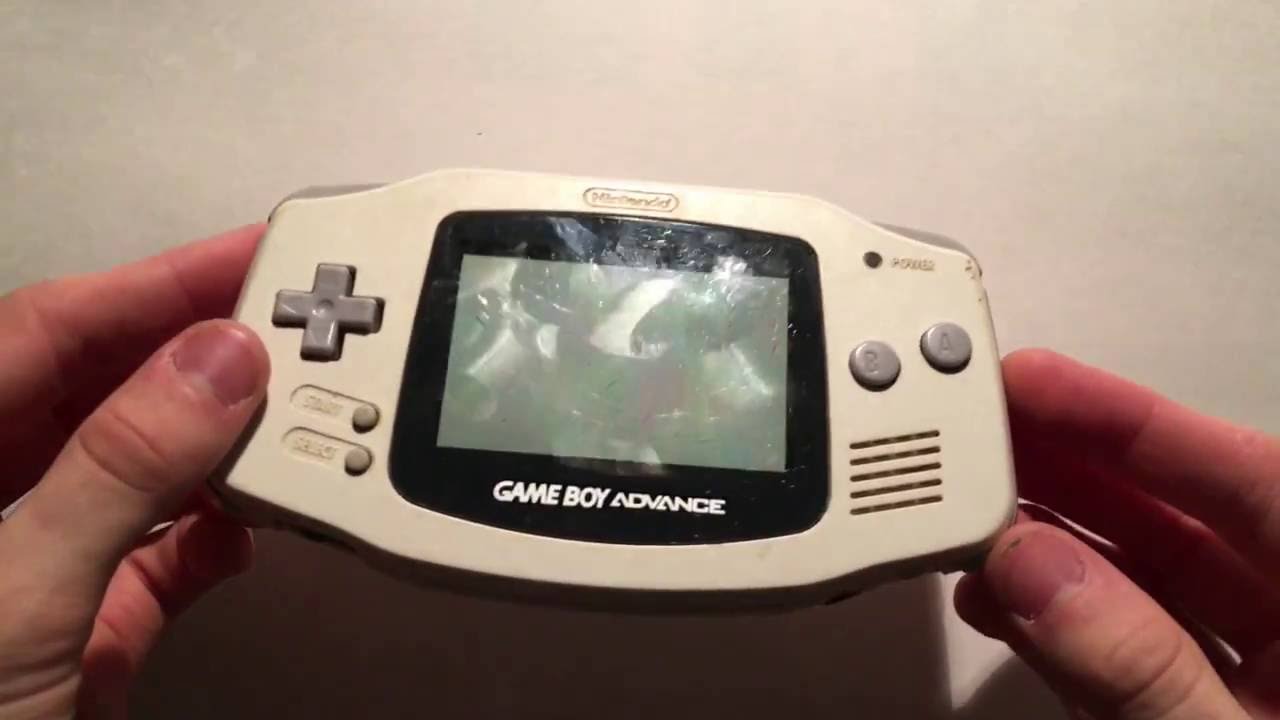 Old Handheld Video Games Gameboy Advance (2000) YouTube