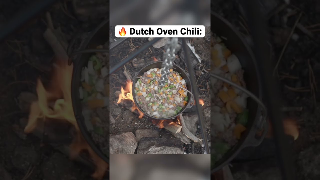 The Very Best Dutch Oven Chili - Amanda Outside