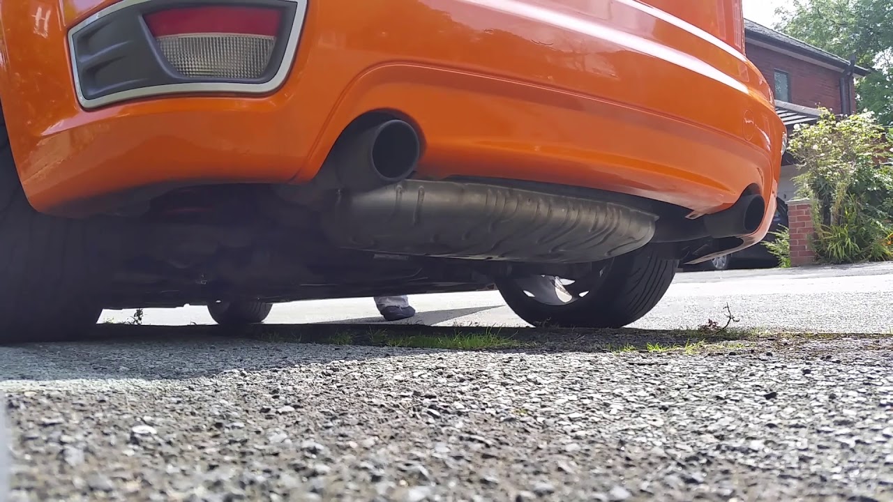 Ford Focus ST 2.5 decat and deres, resonator/silencer delete cold start