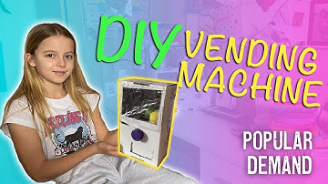 How To Make Homemade DIY Vending Machine Popular Demand | How To Make Tutorial | Life Of Casey