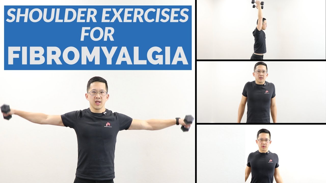 Beginner shoulder exercises for fibromyalgia - YouTube