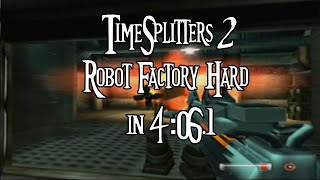 TimeSplitters 2 Robot Factory Hard In 4:06.1 [World Record]