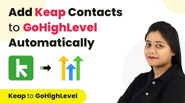 How to Create Contact in GoHighLevel when Contact is Created in Keap (with Custom Fields)