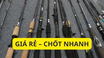 🔥 Cần Câu Lure Máy Ngang Nhật Bãi | Hàng Đẹp Mới Về – Carbon Siêu Nhẹ Giá Rẻ 🎣