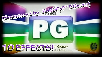 MTRCB Intro Animation „10“ Effects (Sponsored by „PpPpPpP“ Effects)
