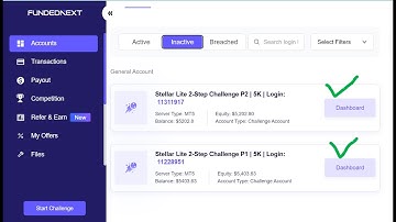 Passing a Funded Next 5k challenge account in just a week.