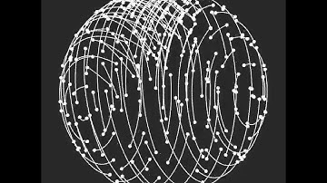 Sphere spin. Draw by openFrameworks