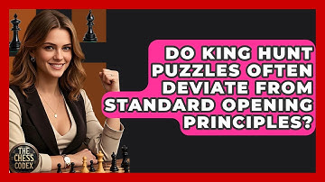 Do King Hunt Puzzles Often Deviate From Standard Opening Principles? - The Chess Codex
