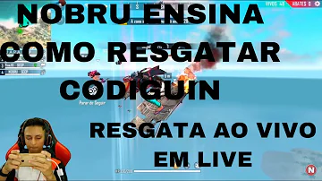 Como resgatar Codiguin Free Fire?