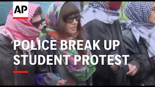 Police break up proPalestinian student protest in Berlin as demonstrations spread across Europe