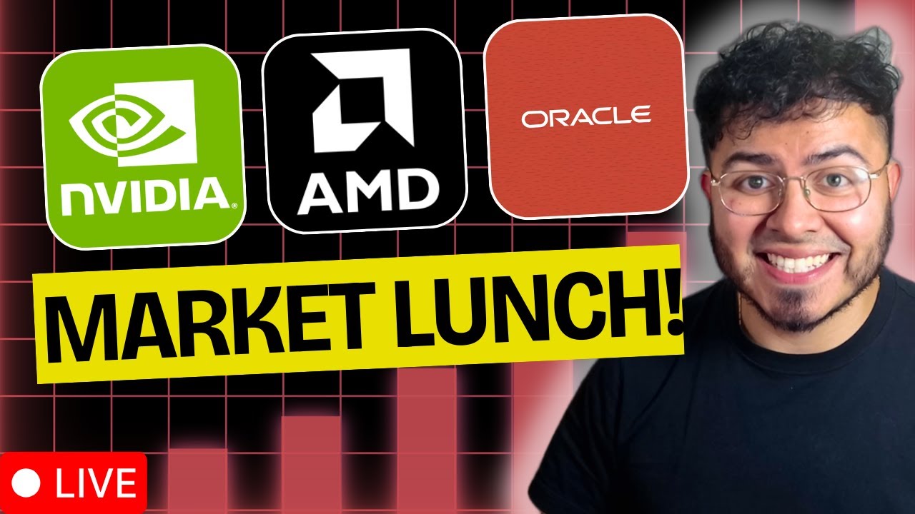 AMD CRASHES | AI STOCKS DROP | MARKET LUNCH