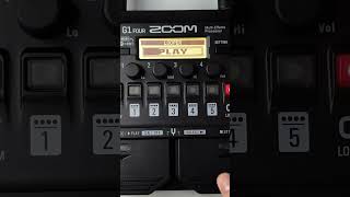 #046 ZOOM G1 FOUR - How To Stop And Clear A Loop