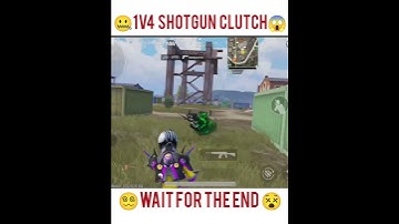Full Squad Wipe 😇1vs4 clutch in Shotgun 😱 don