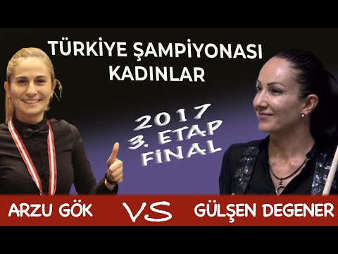 Türkiye Şampiyonası 2017 3. Etap Final | Arzu GÖK - Gülşen DEGENER