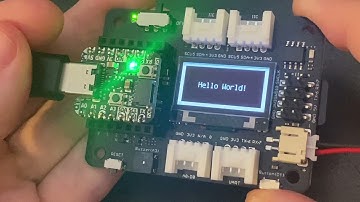 Testing out QT Py RP2040 with Xiao Extension Board