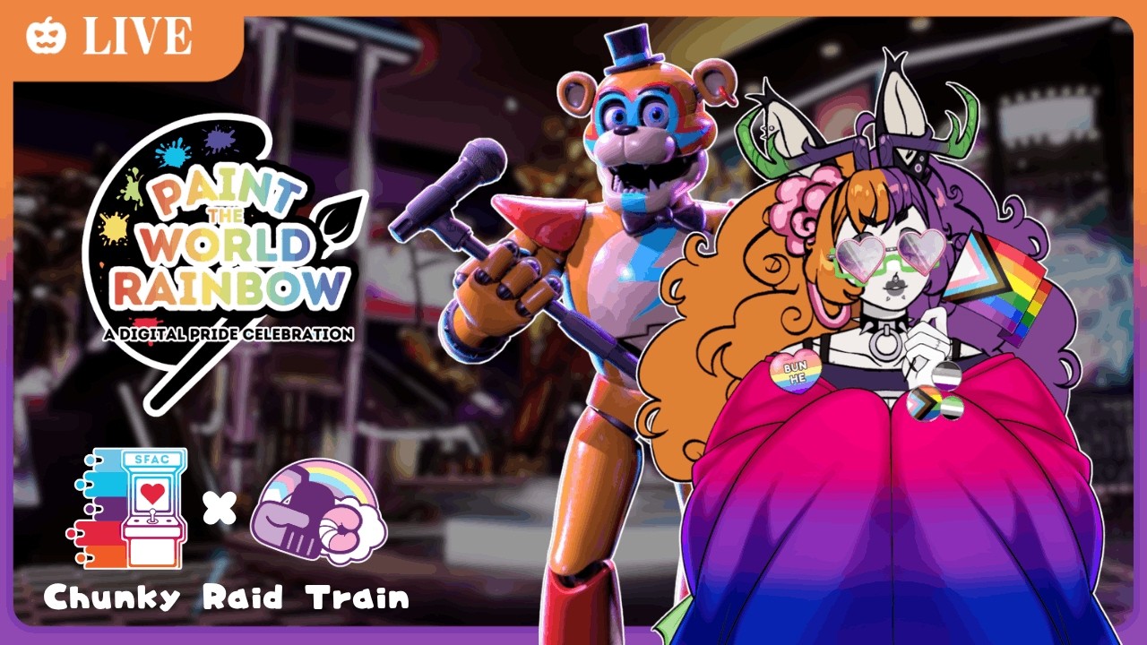 the gay bear and the pizzaplex 🎃🔮 FNAF: SECURITY BREACH