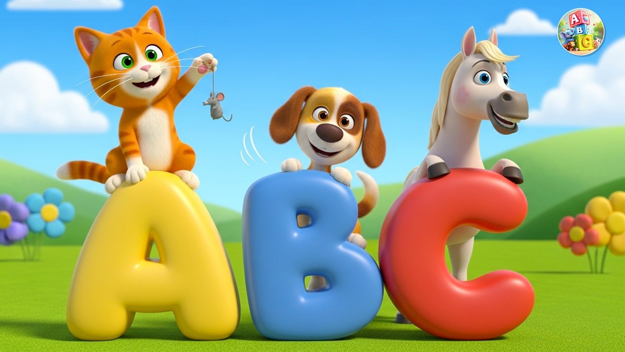 ABC Rhymes for Toddlers | ABCD Phonics Song | A to Z | Phonics Sounds ...