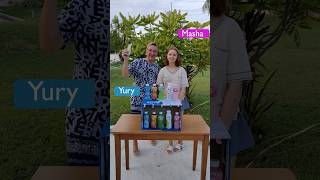 Match The Drinks Challenge ❌😎 #partygames #familyfun #easygame