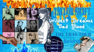 Taylor Swift - Wildest dreams / Bad Blood - The Eras Tour (Backdrop)