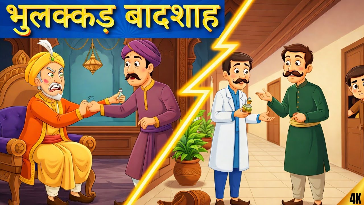 भूलने की बीमारी और नन्हे👶 जासूस | Heart Touching Akbar Birbal Kahani | बीरबल की चुनौती 😱 | k41 A2z