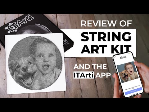 IT Arti String Art Kit unboxing | ITArti | String Art DIY Craft