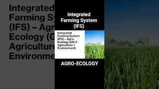 Integrated Farming System (IFS) | Agro-Ecology | #Sustainable farming #Agriculture #UPSC #Optional