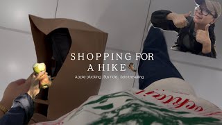 Let’s go Shopping for a Hike | 1st SOLO trip 🛍️🥾🏔️