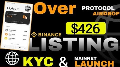 Over Protocol Airdrop Claim | Over Network KYC - Binance Listing | Over Wallet Airdrop Update