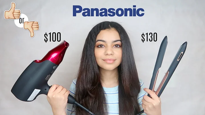 PANASONIC MAKES HAIR STYLING TOOLS? TESTING THEIR BLOW DRYER AND FLAT IRON - HONEST OPINION