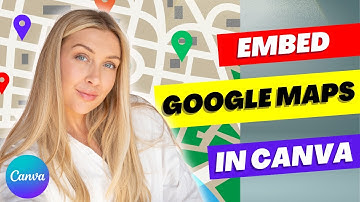 How To Embed Google Maps & Google Forms into Your Canva Website | Canva Tutorial