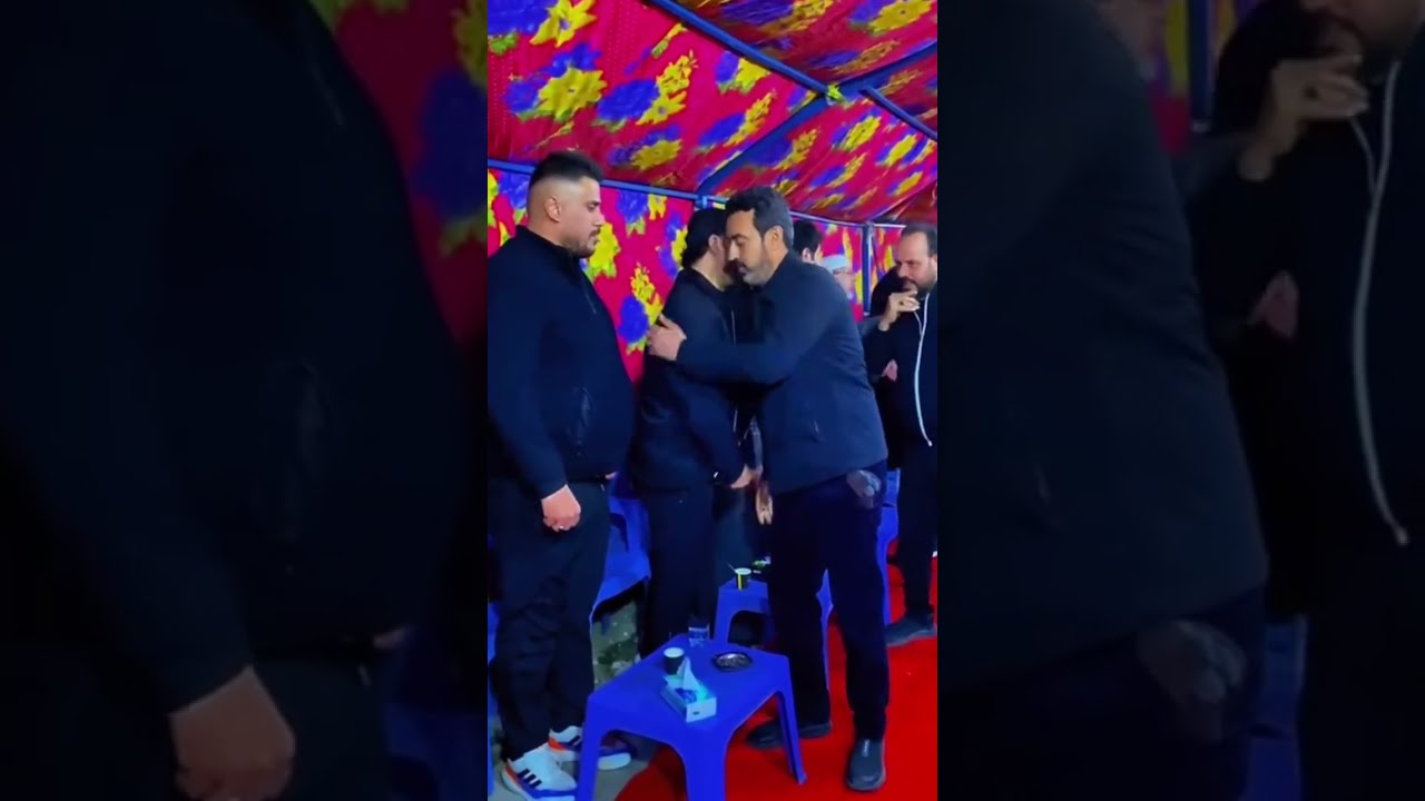 مجلس عزاء والده المنشد احمد الساعدي بحضور جميع المنشدين