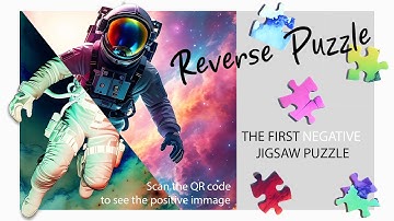 Discover the Reverse Puzzle, Our Kickstarter Project!#jigsawpuzzle