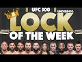 Jacobs lock of the week for ufc 300  lotw  we want picks ufc300